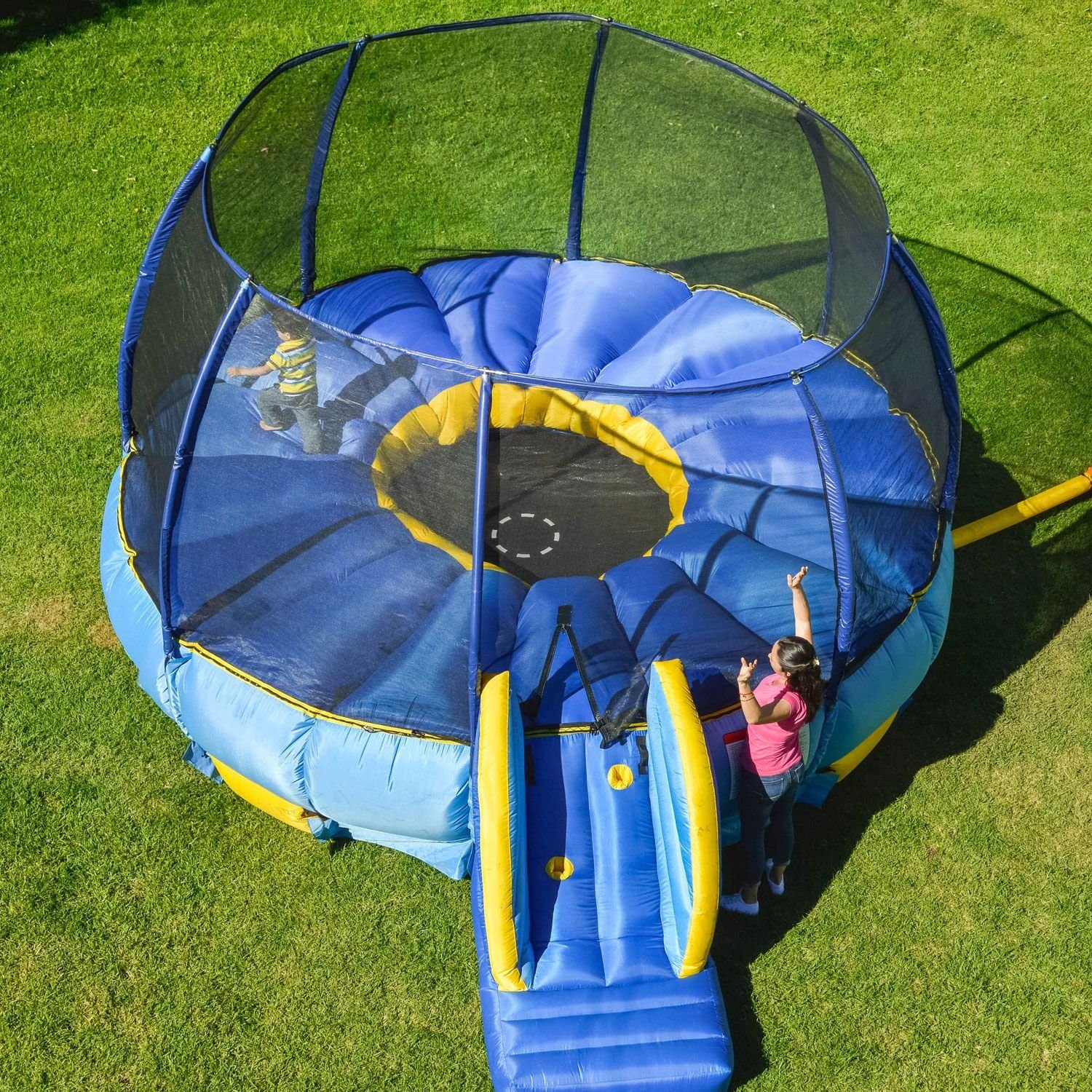 BouncePro Superdome Trampoline and Bouncer Inflated Air Bounce House