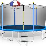 Merax 15 FT Trampoline with Safety Enclosure Net
