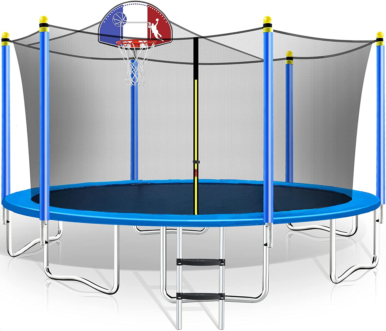 Merax 15 FT Trampoline with Safety Enclosure Net